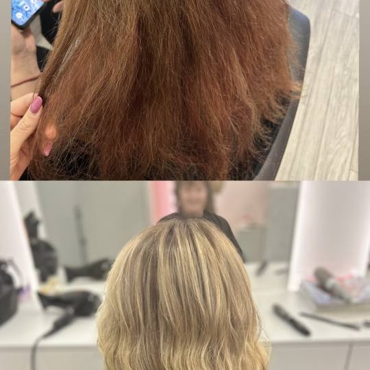 HeliS #beograd ✨Pramenovi, farbanje korena i tretman metal detox✨