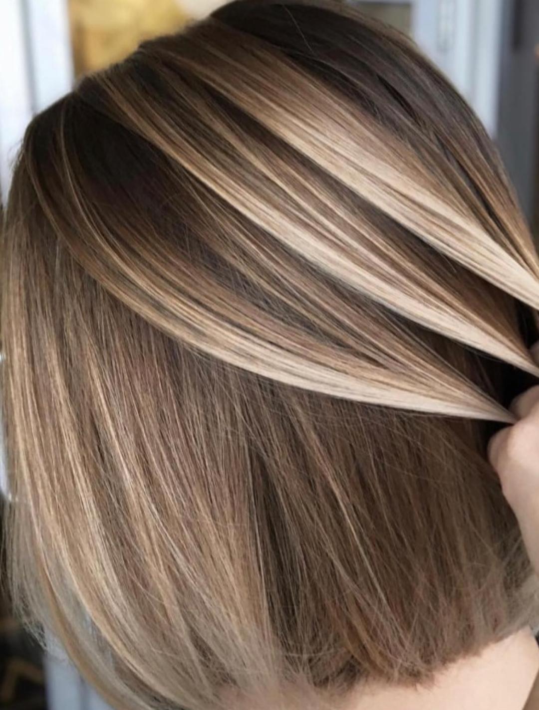 Pramenovi na foliju u 2 boje - kosa srednje dužine - Astradas 2, Beograd Pramenovi Frizerski saloni Pramenovi, Beograd, Novi Beograd blokovi, Belville, Savski kej