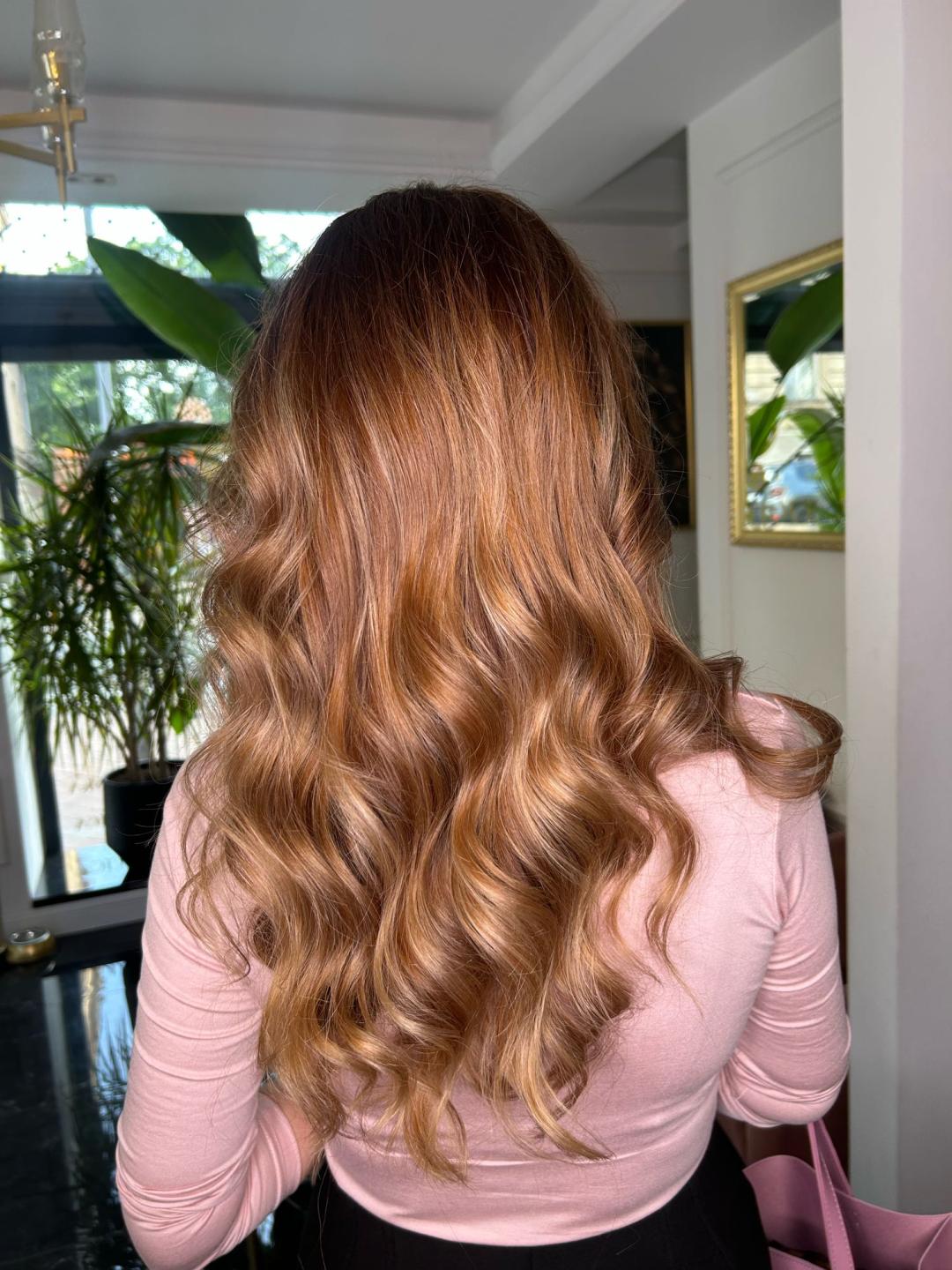 Esthetique Privé #beograd Ombre, sombre, balayage Balayage +preliv+ šišanje + feniranje