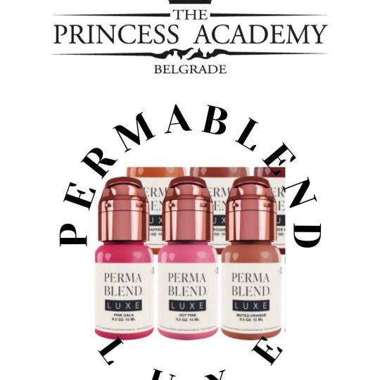 The Princess Academy #beograd Trajna šminka Trajna šminka usana