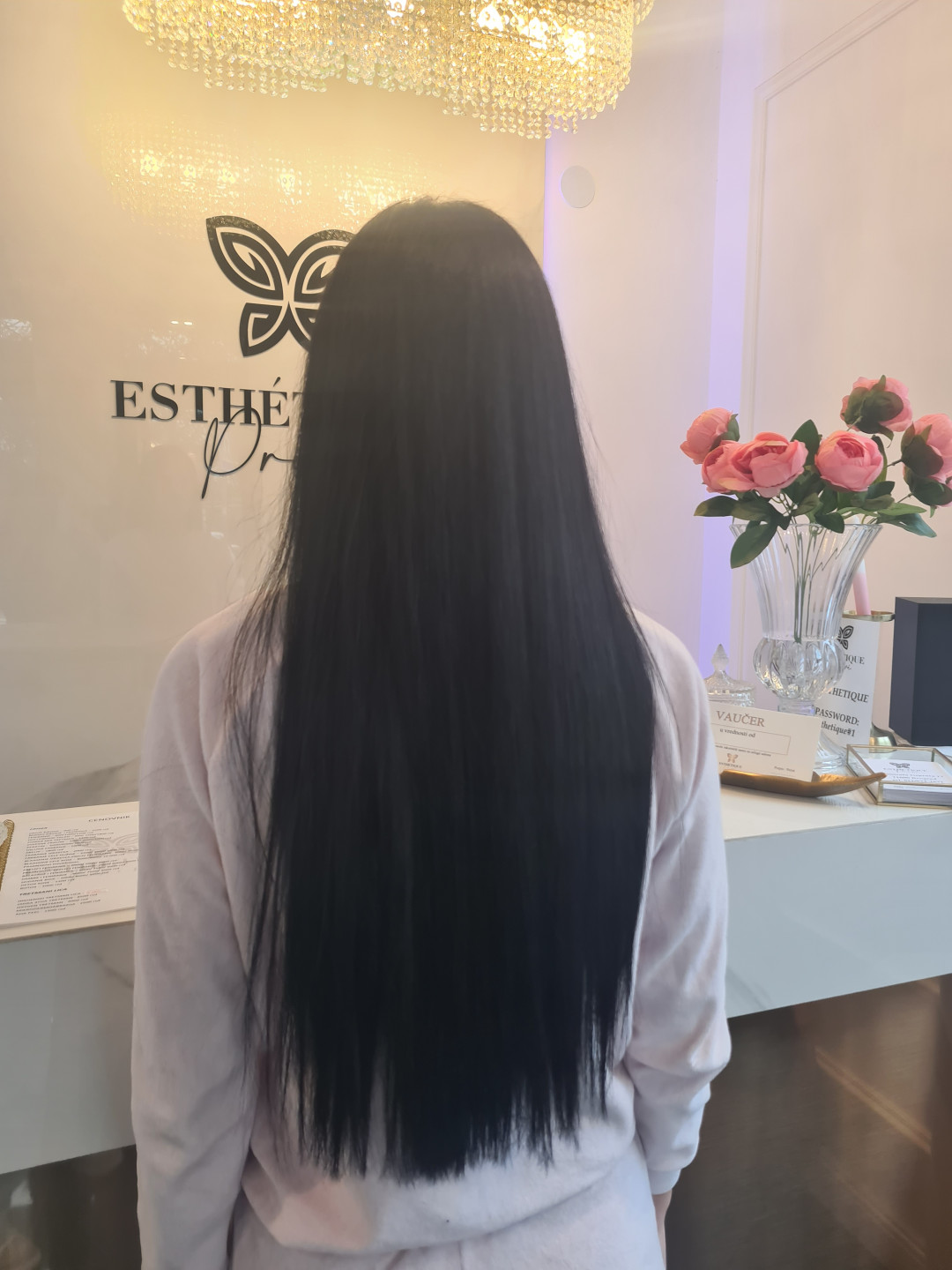 Esthetique Privé #beograd Nadogradnja kose Nadogradnja kose po pramenu - 80cm