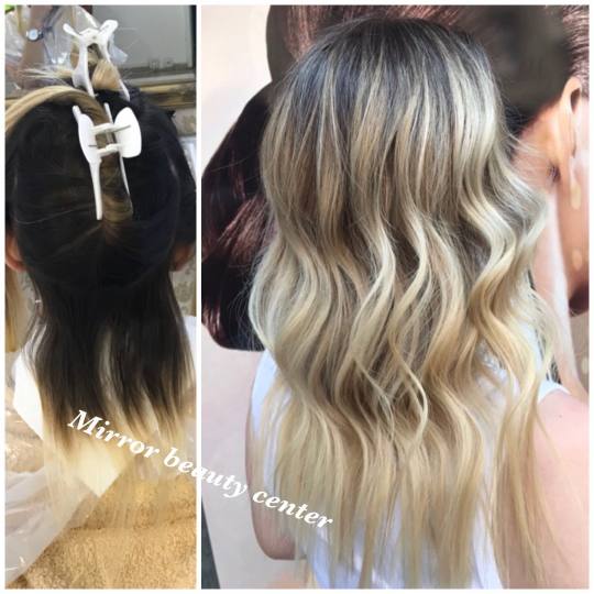 Mirror Beauty Centar #beograd Ombre, sombre, balayage