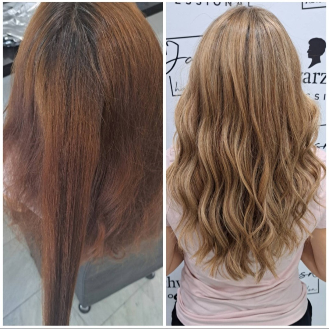 Jasna hair salon #beograd Ombre, sombre, balayage Balayage + preliv + feniranje - duga kosa