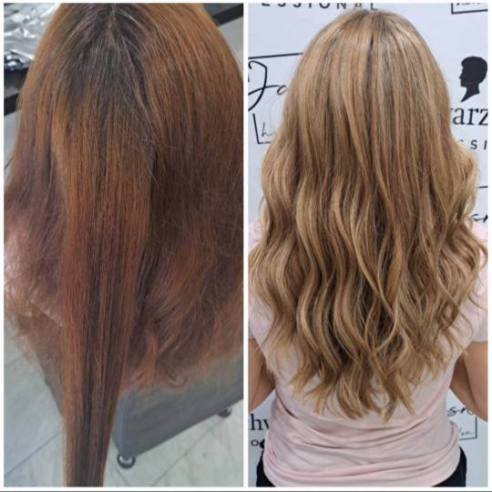 Jasna hair salon #beograd Ombre, sombre, balayage Balayage + preliv + feniranje - duga kosa