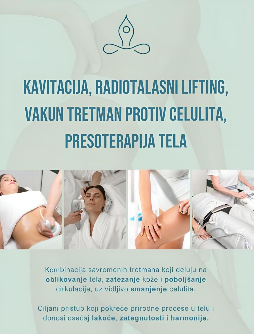 Full Body Harmony #beograd Radiotalasni i ultrazvučni tretmani Paket tretmana za mršavljenje i zatezanje