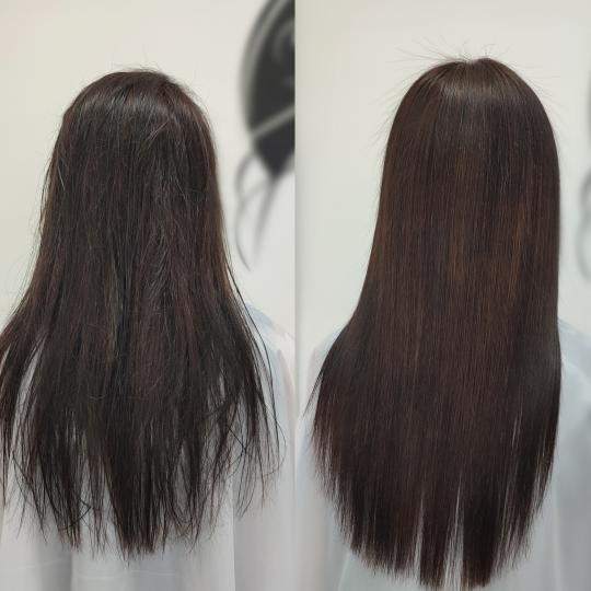 Infinity Hair #novisad Ispravljanje kose Keratinsko ispravljanje - duga kosa (do lopatica)