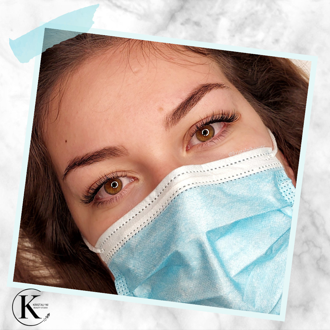 Nadogradnja svilenih trepavica - 1 na 1 - Kristal. NI Beauty Studio, Niš Nadogradnja trepavica Lice Nadogradnja trepavica, Niš, Palilula