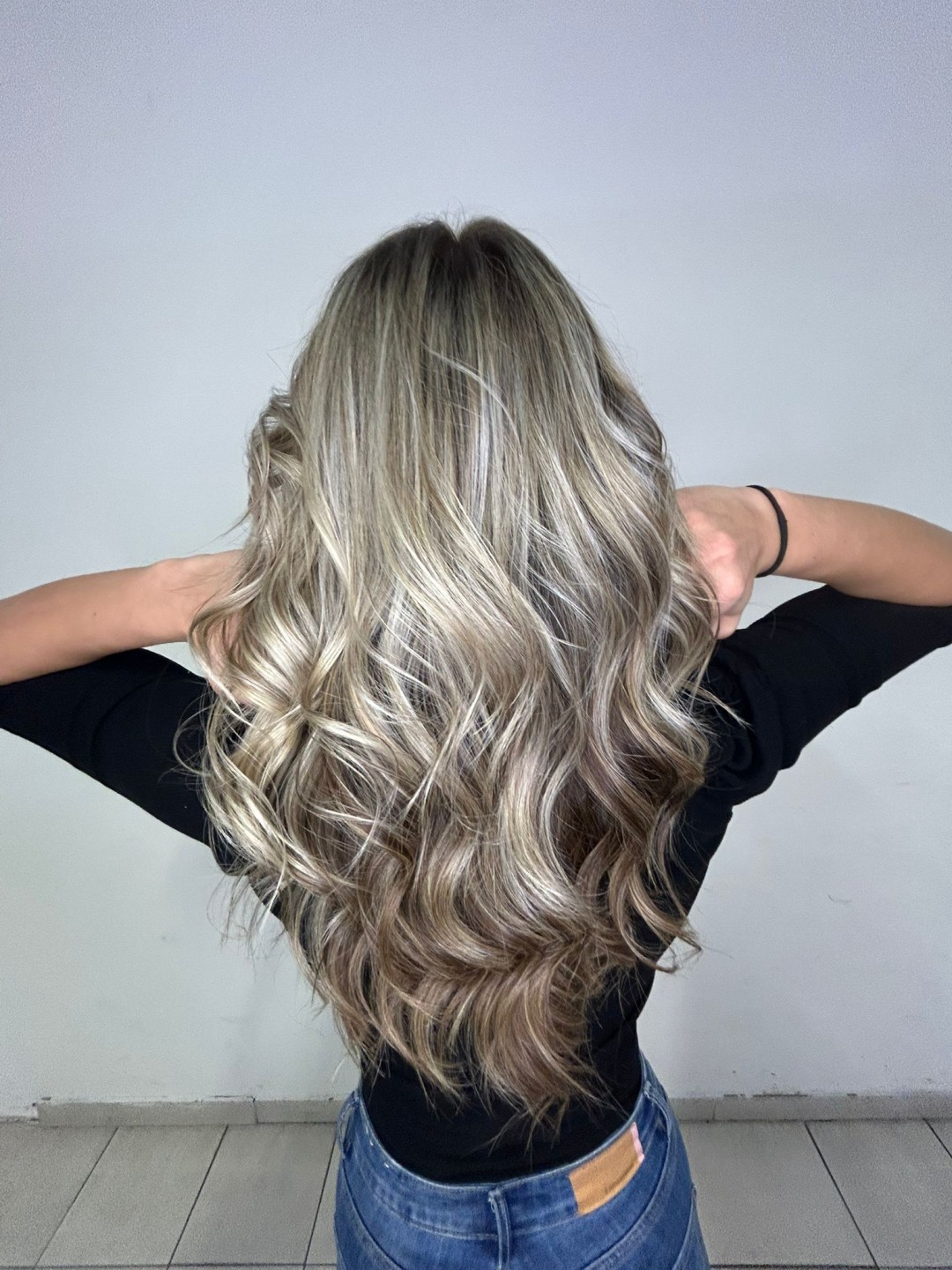 Urban beauty #beograd Pramenovi Pramenovi na foliju Balayage/Ombre/ Sombre + preliv - ekstra duga kosa