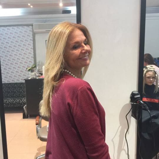 Gagi #beograd Feniranje i stilizovanje Feniranje na ravno / lokne - duga kosa Mirjana Bobic Moisliov