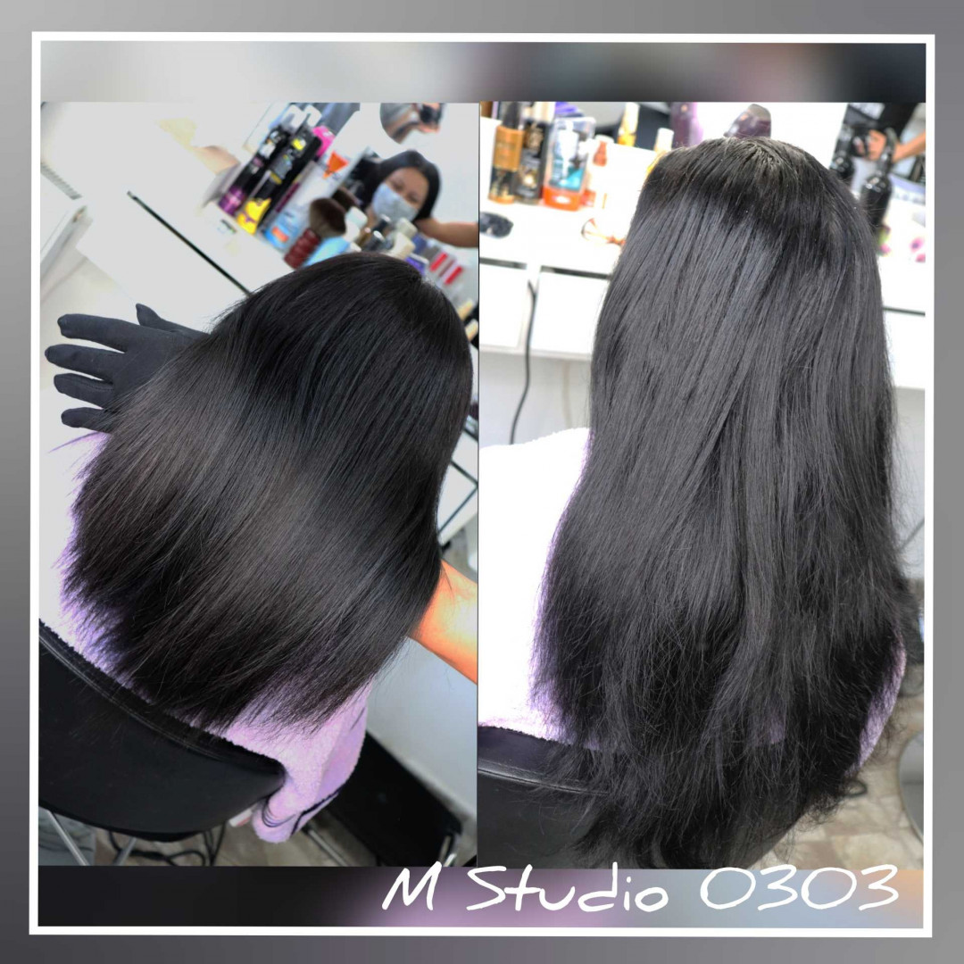 M Studio 0303 #novisad Keratinski tretmani Cocochoco keratinsko ispravljanje kose - kosa srednje dužine