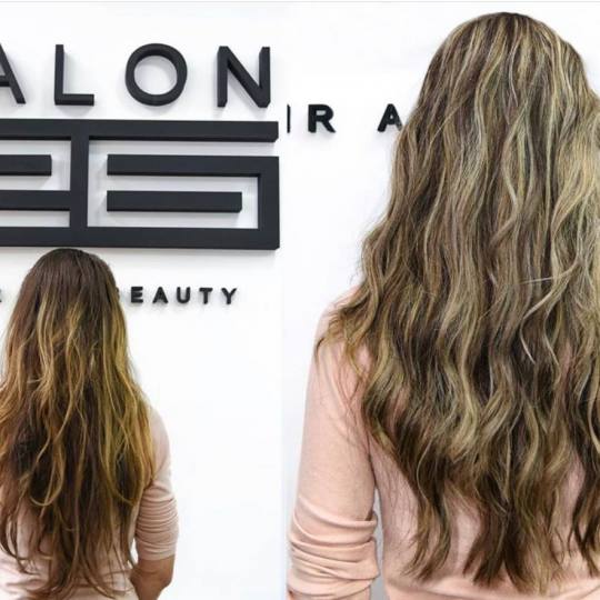 SALON 26 - Dorćol #beograd Pramenovi Pramenovi na foliju duga kosa Pramenovi na foliju - duga kosa 