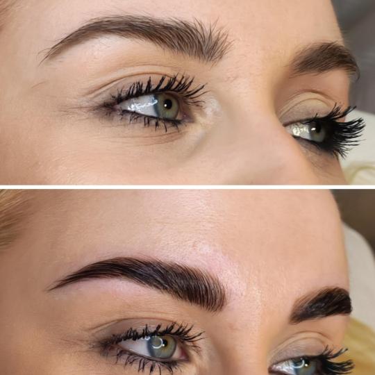 Nastja beauty studio #beograd Obrve Laminacija obrva + farbanje