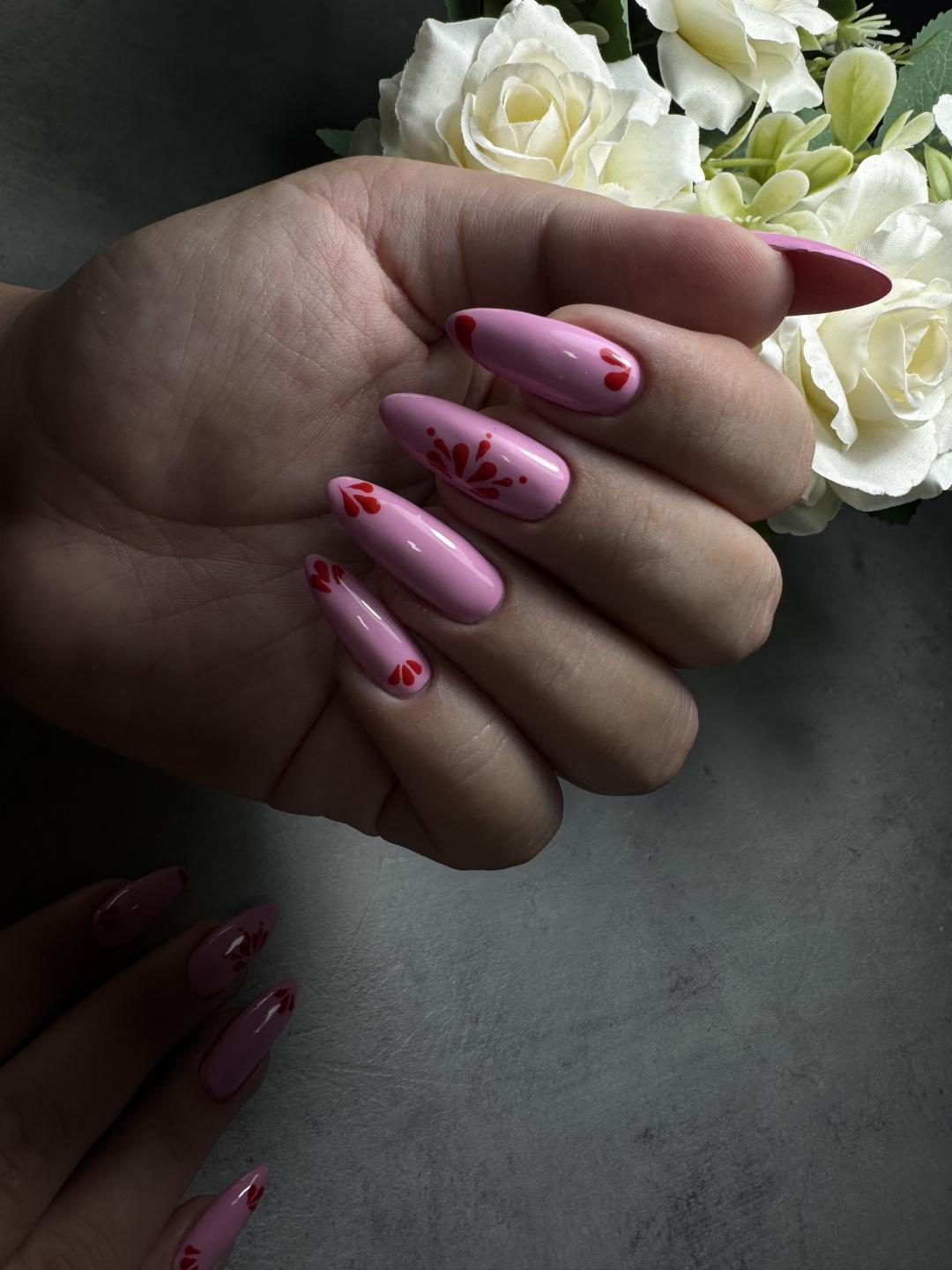 Elle beauty center #novisad Izlivanje noktiju Korekcija izlivanja noktiju - L dužina