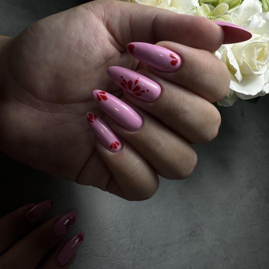 Elle beauty center #novisad Izlivanje noktiju Korekcija izlivanja noktiju - L dužina