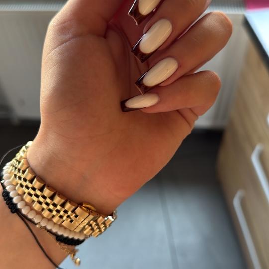 Boho Beauty #beograd Ojačavanje noktiju Ojačavanje noktiju gelom - L dužina