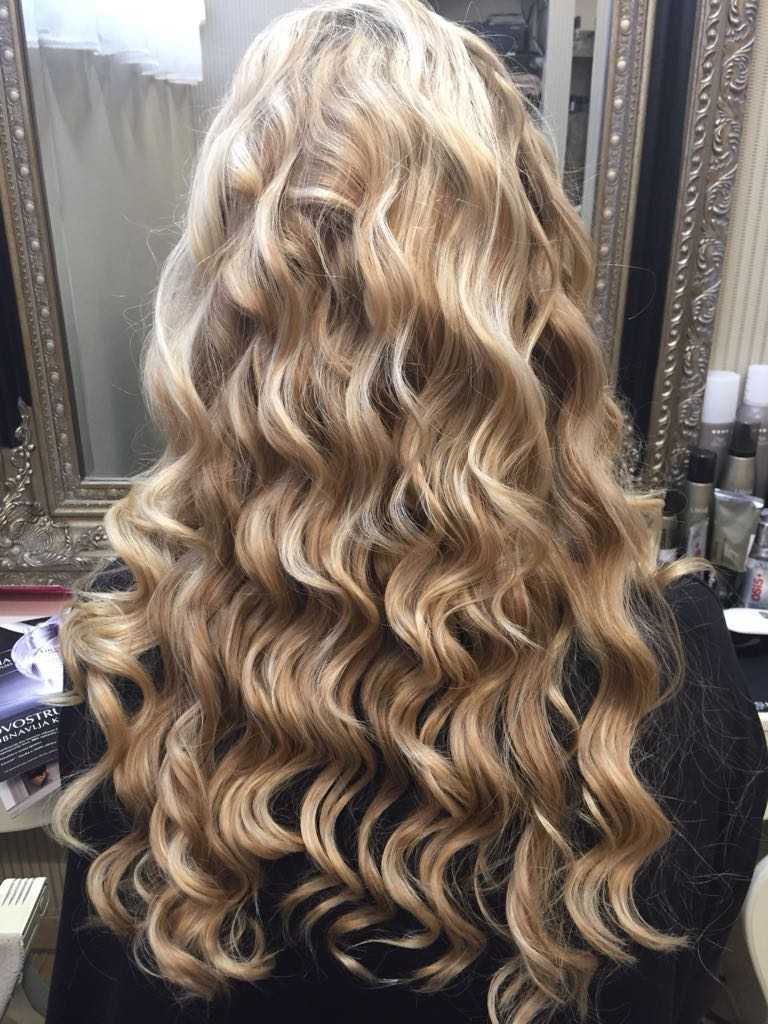 Bibi beauty centar #beograd Pramenovi Pramenovi na foliju u 1 / 2 boje / blanšem + olaplex+ preliv - duga kosa