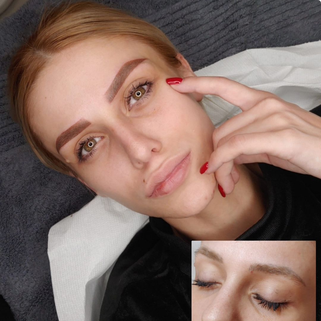 Gloss studio #nis Obrve Puder obrve + prva korekcija - do 3 meseca