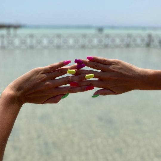 Alfaparf Nails #beograd Korekcija noktiju Korekcija duže forme