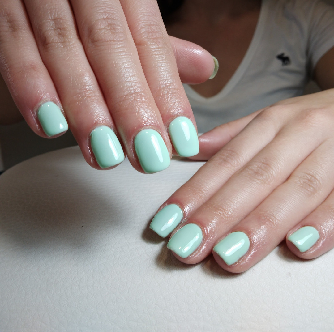 For my Nails #beograd Manikir Gel lak ruke - kratki nokti