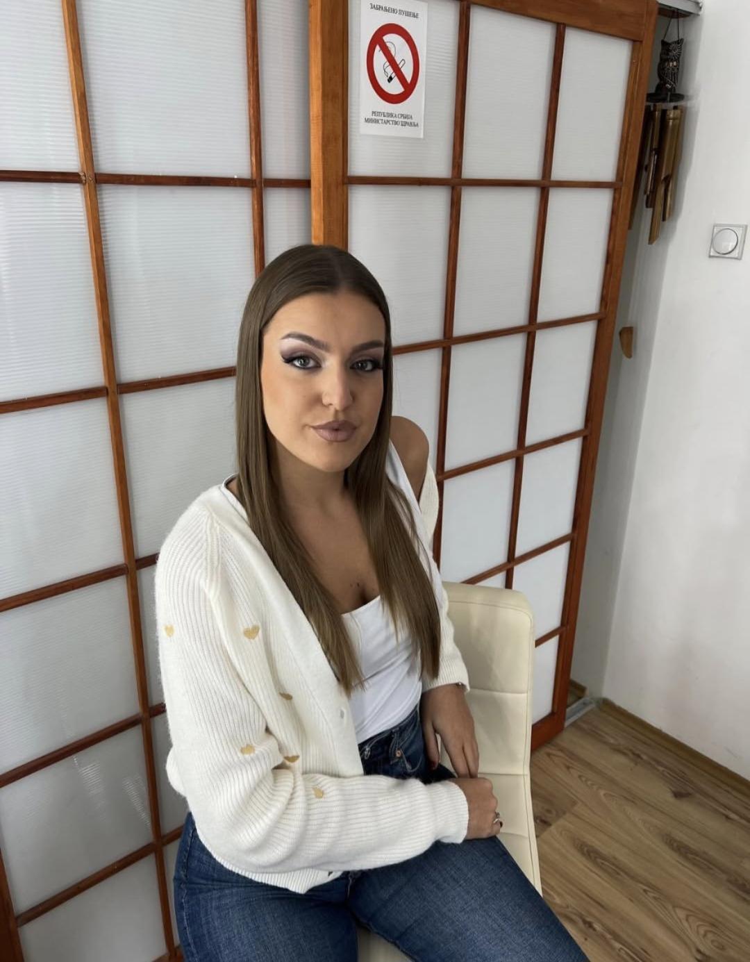 Happy life #nis Make-up / šminkanje Profesionalno šminkanje + veštačke trepavice