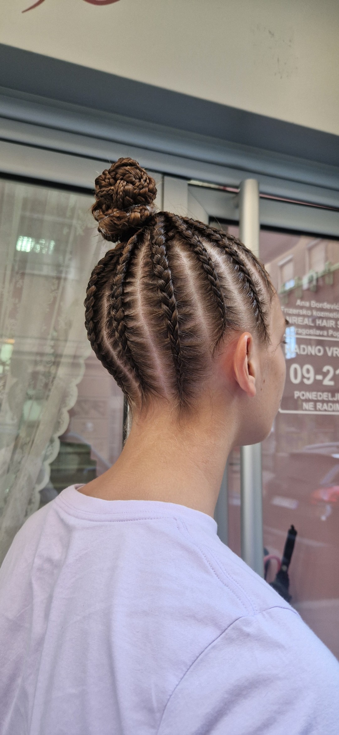AN'REAL HAIR STUDIO #beograd Pletenice, kike, punđe Pletenice više komada - duga kosa