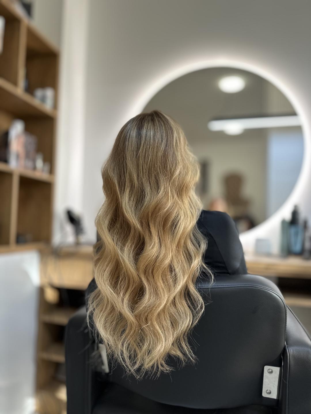 Balayage - ekstra duga kosa - Studio Eleven Ladies&Gentlemen, Beograd Ombre, sombre, balayage Frizerski saloni Ombre, sombre, balayage, Beograd, Zvezdara