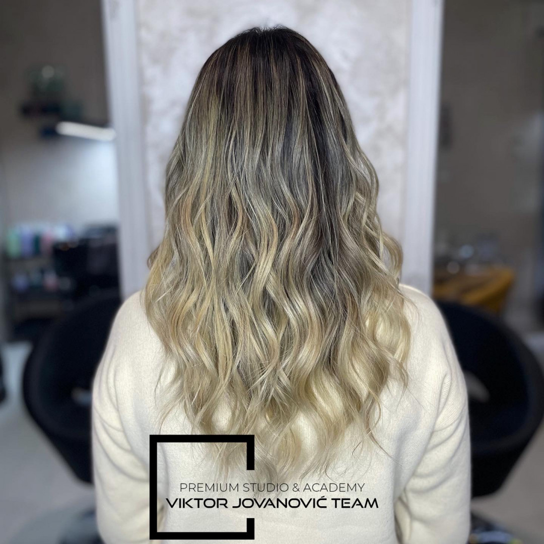 Pramenovi / balayage - duga kosa - Viktor Jovanović TEAM 2, Subotica Pramenovi Frizerski saloni Pramenovi, Subotica, Centar