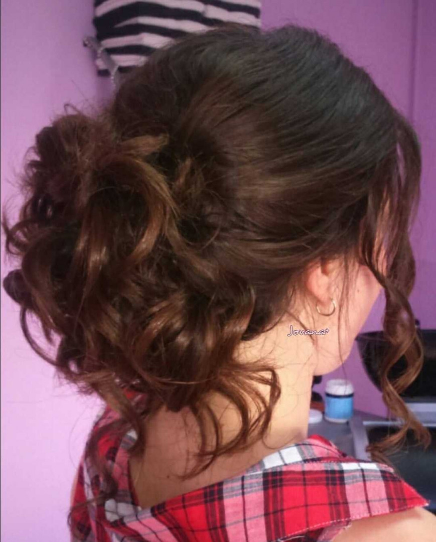 Jovana + #beograd Svečane i frizure za svadbu Svečana frizura - ekstra duga kosa