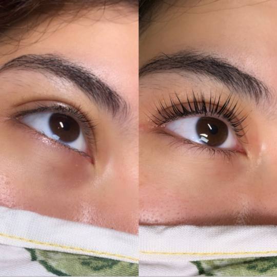 Blush Beauty Studio #beograd Nadogradnja trepavica Nadogradnja svilenih trepavica - 1 na 1