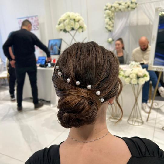 Angels #novisad Svečane i frizure za svadbu Svečana frizura - sve dužine kose