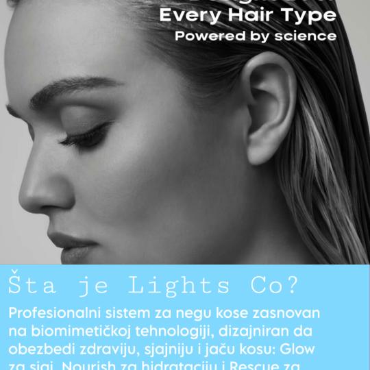 Mstyle3 #beograd Nega i ojačavanje kose Lights Co Exclusive tretman