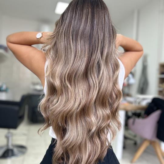 Kala #novisad Pramenovi Balayage - extra duga kosa