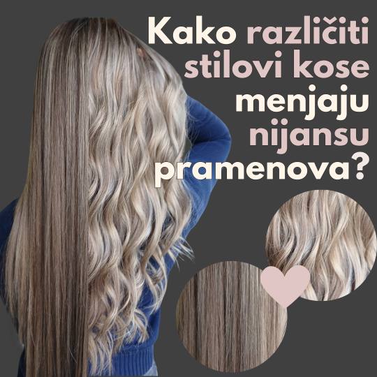 Beauty in Style DM #novisad Pramenovi Pramenovi na foliju - ekstra duga kosa ↪️ Kako frizura uti