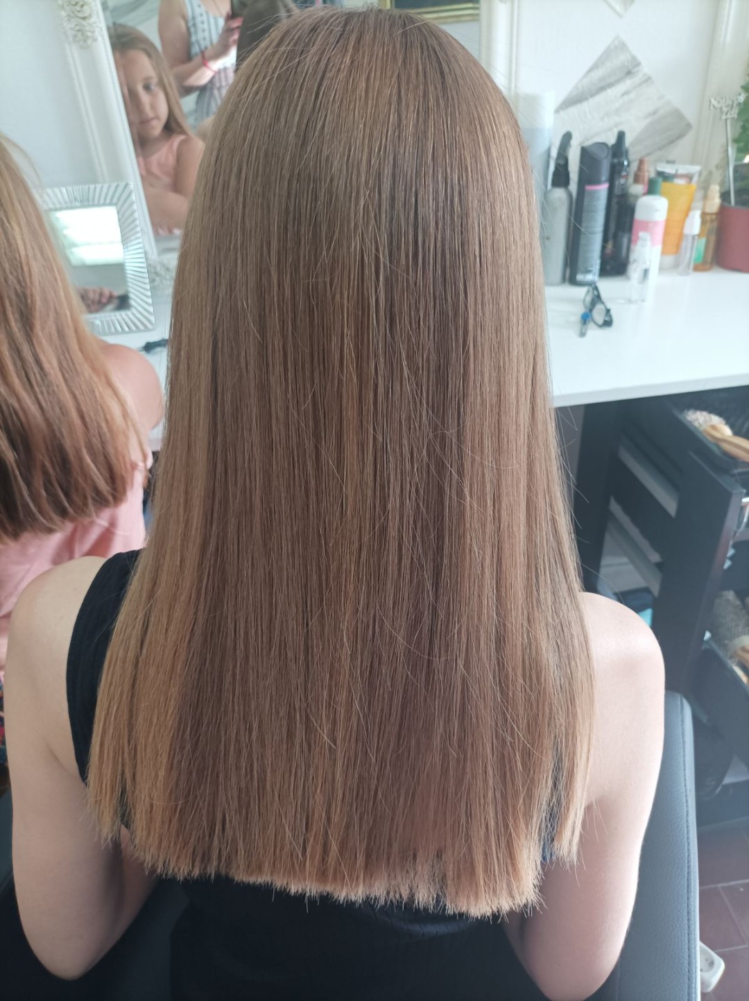 Shiny Look Gordina #nis Keratinski tretmani Keratinsko ispravljanje kose - tanka kosa srednje dužine