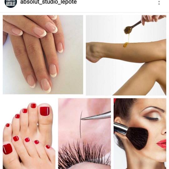 Absolut #beograd #manikir #depilacija #pedikir #trepavice #sminka
