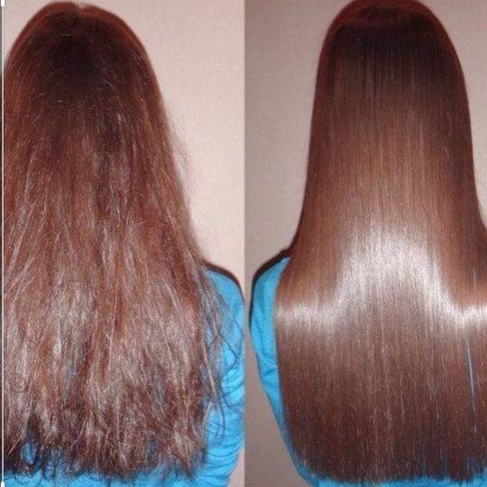 Vortex #beograd Keratinski tretmani Keratinsko ispravljanje kose - kosa srednja dužine keratin
