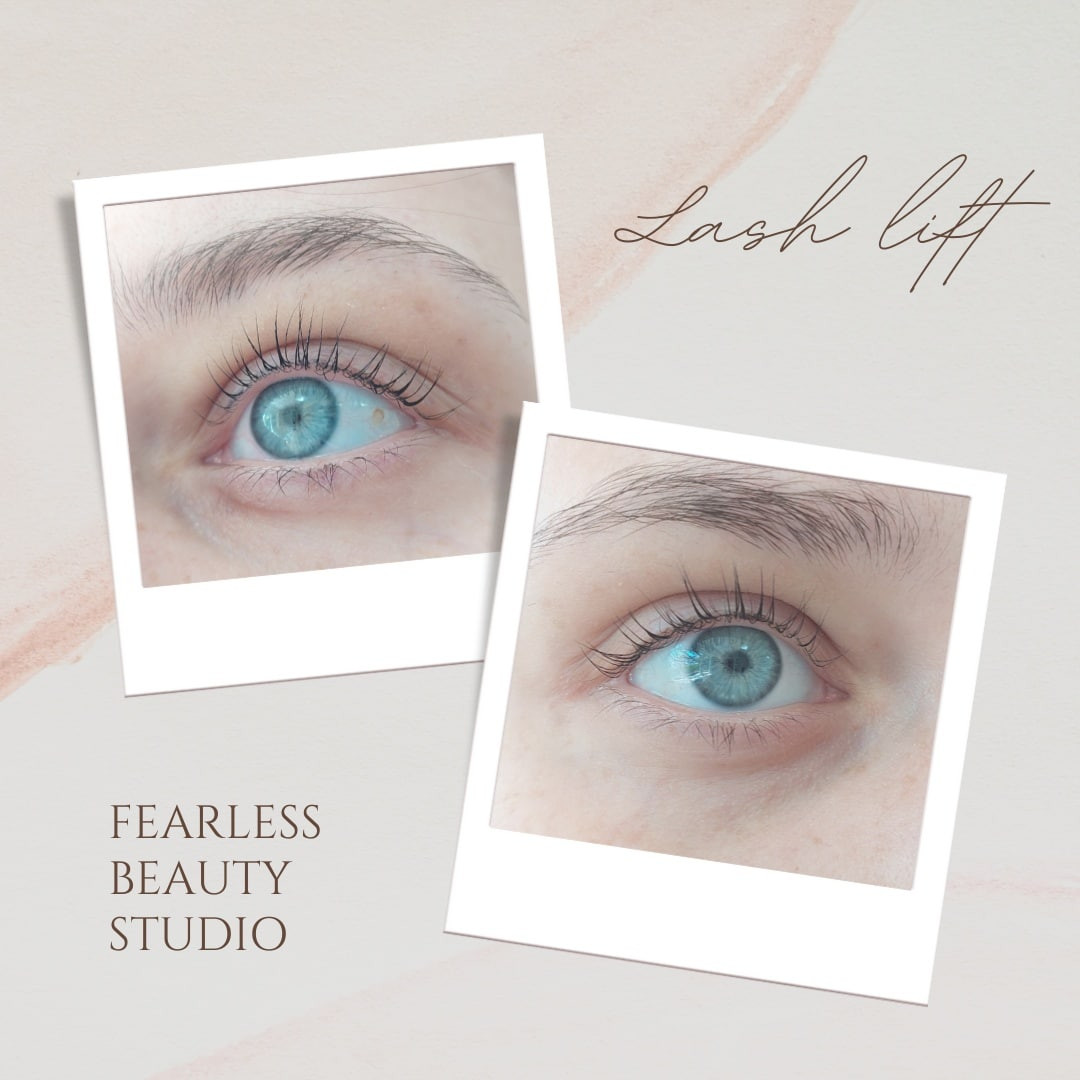 Fearless Beauty Studio #beograd Trepavice Lash lift + farbanje trepavica + botox