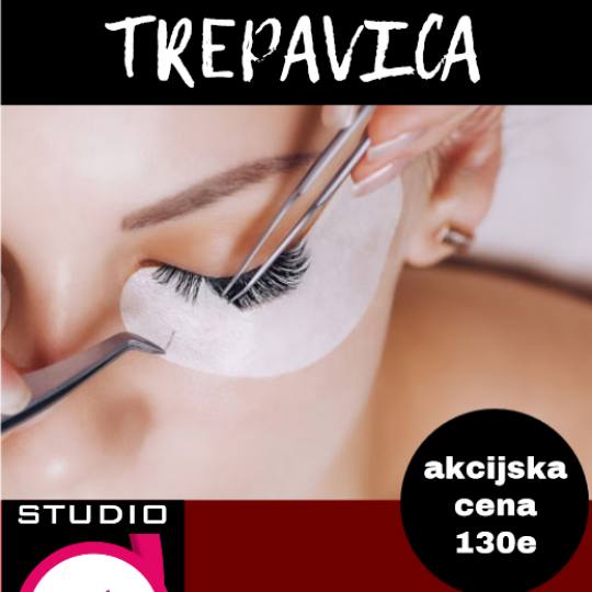 Studio lepote Violet #nis Nadogradnja trepavica