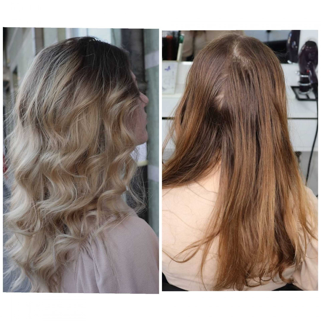 Balayage + preliv + feniranje + tretman kose - duga kosa - M Studio 0303, Novi Sad Ombre, sombre, balayage Frizerski saloni Ombre, sombre, balayage, Novi Sad, Sajmište, Detelinara, Banatić