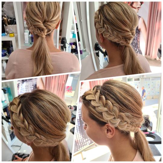 Make Up Jaca #beograd Svečane i frizure za svadbu Svečana frizura - duga kosa