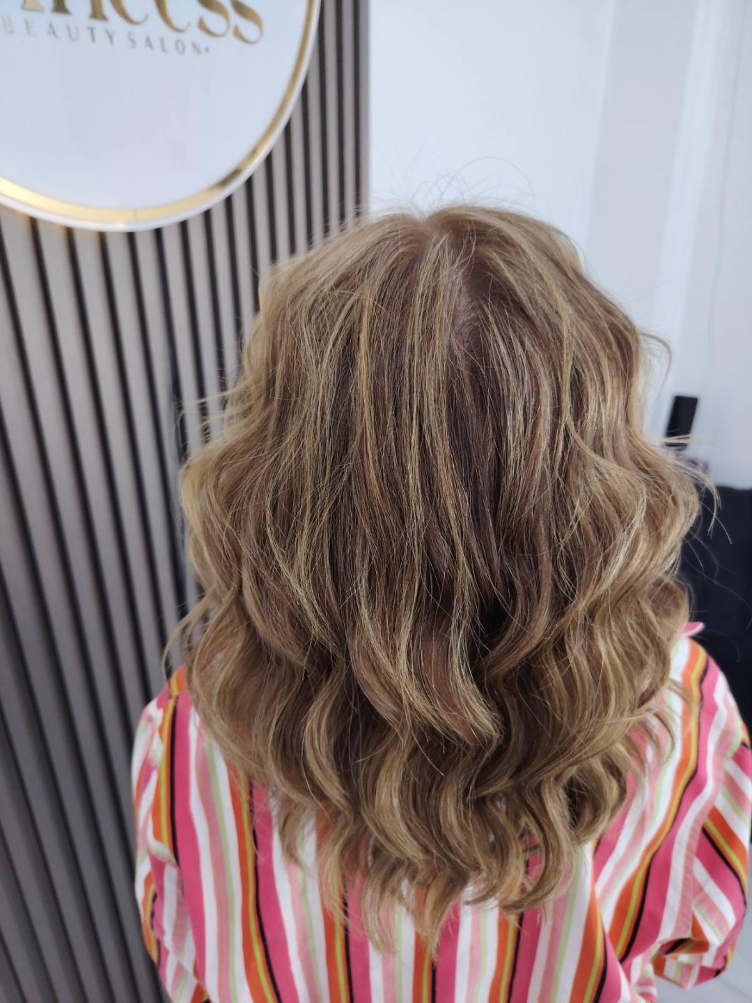 Balayage - kosa srednje dužine - Princess beauty, Niš Ombre, sombre, balayage Frizerski saloni Ombre, sombre, balayage, Niš, Palilula