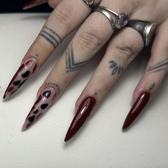 Mala Plava B #novisad Korekcija noktiju Korekcija noktiju - L dužina