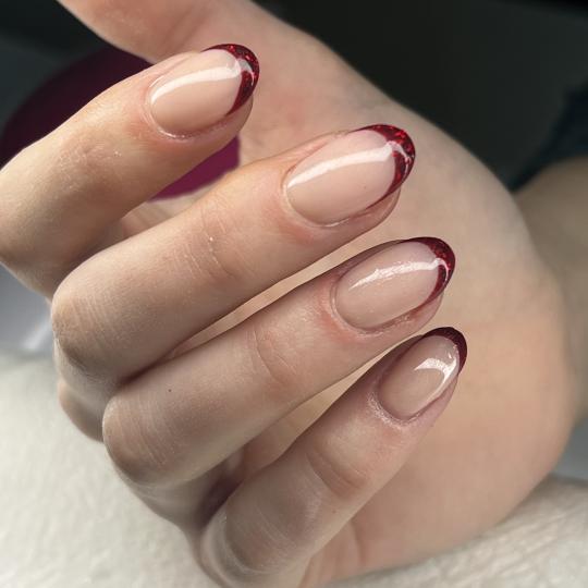 Beauty Lounge - Belville #beograd Ojačavanje noktiju Ojačavanje prirodnih noktiju gelom - S dužin