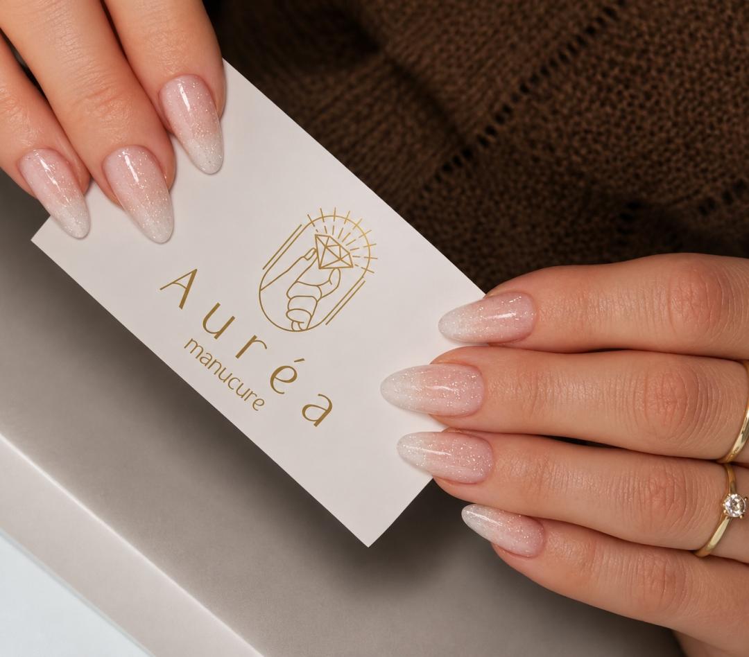 Auréa manucure #novisad Nadogradnja noktiju Nadogradnja noktiju dual tipsama - M dužina