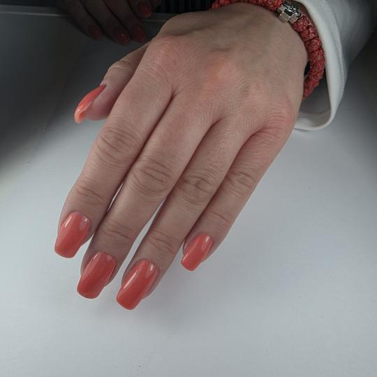 Mademoiselle Natalie studio #beograd Izlivanje noktiju Korekcija izlivanja noktiju gelom - M dužina