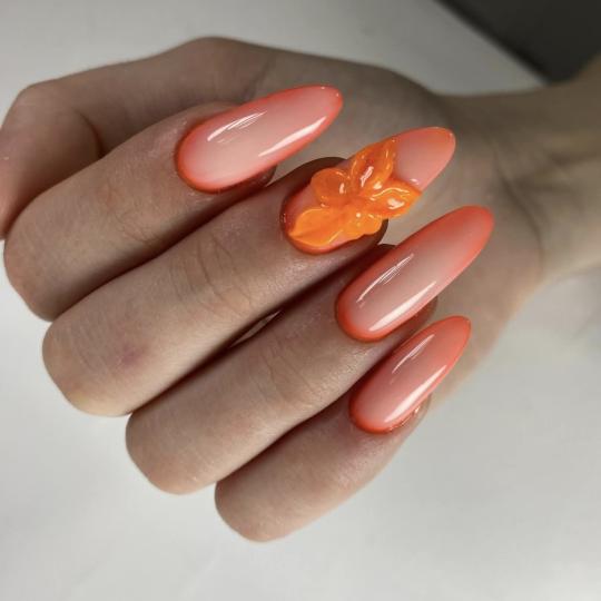 LB Nailtech Studio #nis Izlivanje noktiju Korekcija izlivanja noktiju gelom - XXL dužina Nokti
