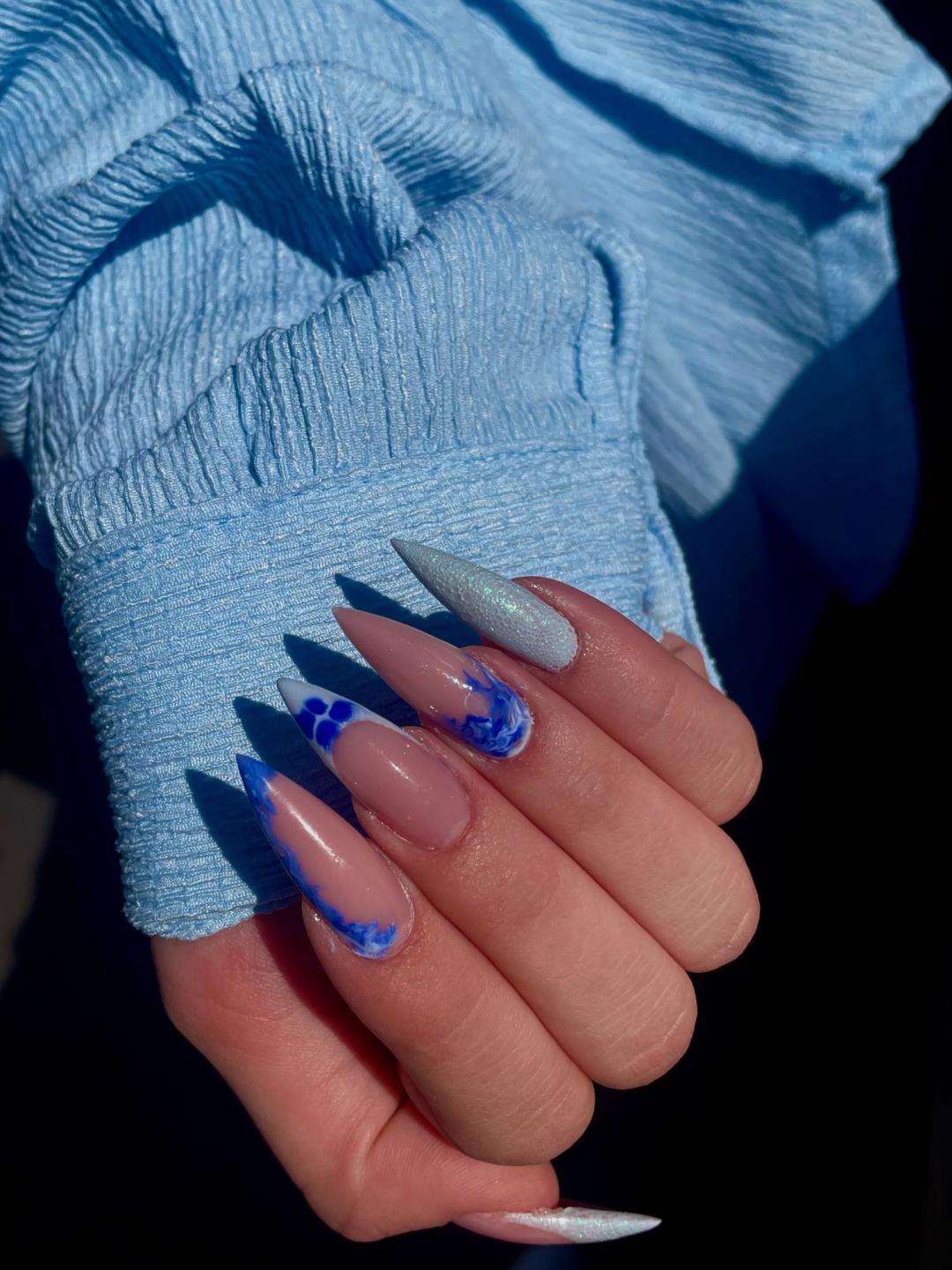 Izlivanje noktiju gelom - XL dužina - D&D Beauty Center, Beograd Izlivanje noktiju Nokti Izlivanje noktiju, Beograd, Vračar, Čubura, Crveni krst