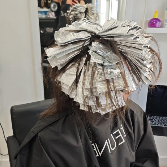 Kotenkova Studio & Education #beograd Pramenovi Blond tehnike cele dužine - duga kosa 130 koverata 