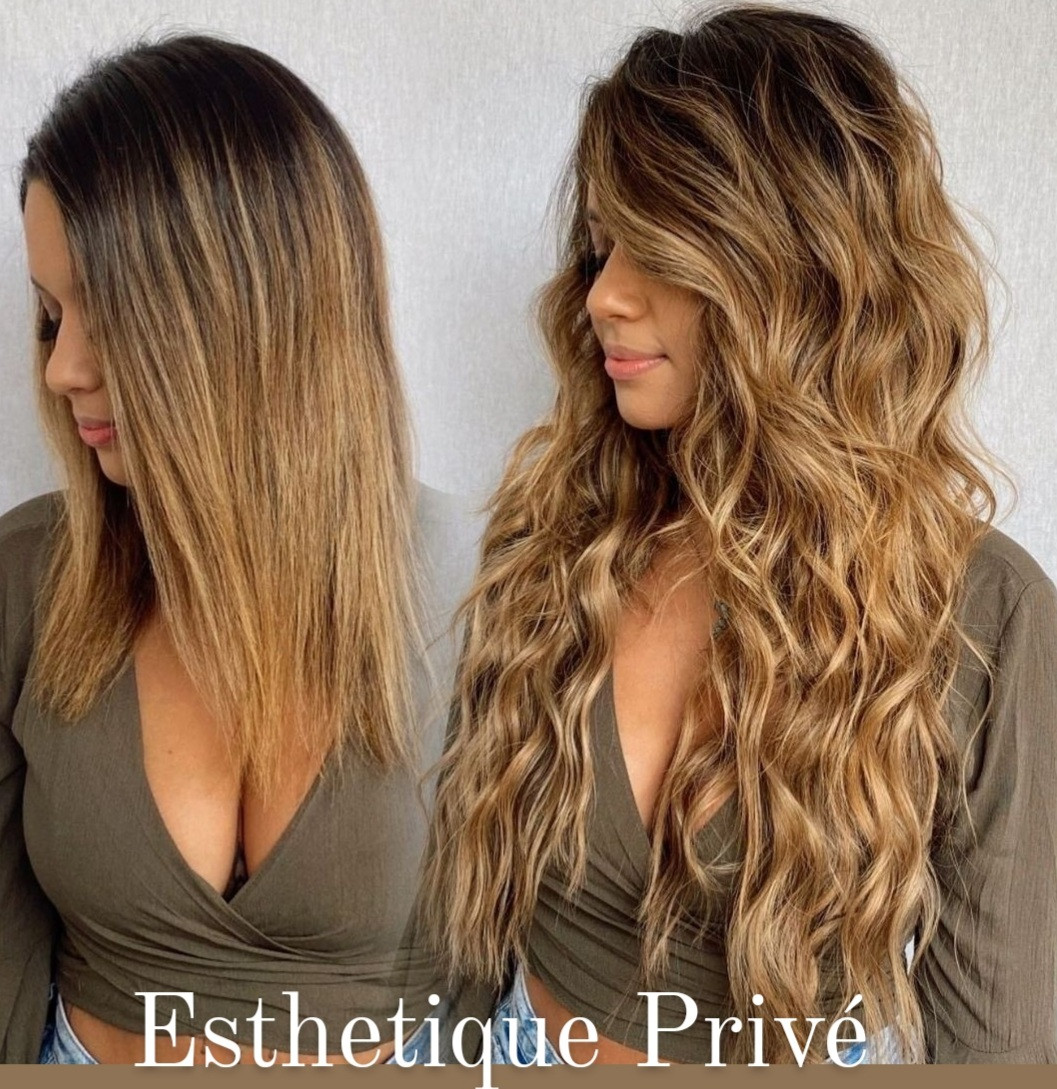 Esthetique Privé #beograd Nadogradnja kose Nadogradnja kose po pramenu - 70cm
