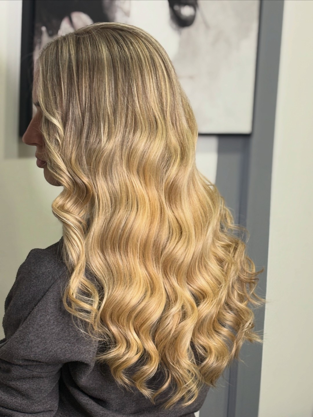 Hair studio mii #beograd Pramenovi Pramenovi na foliju - duga kosa